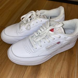 Reebok classic platform sneakers